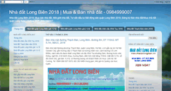 Desktop Screenshot of nhadatlongbien.vn